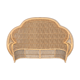 Vintage rattan headboard from the 1970s
