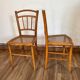 Pair of cane chairs