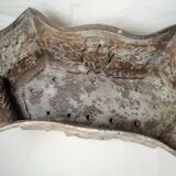 Old cast iron planter late nineteenth L 35 cm