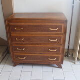 Chest of drawer compass feet