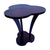 Art deco in thuya magnifying glass side table