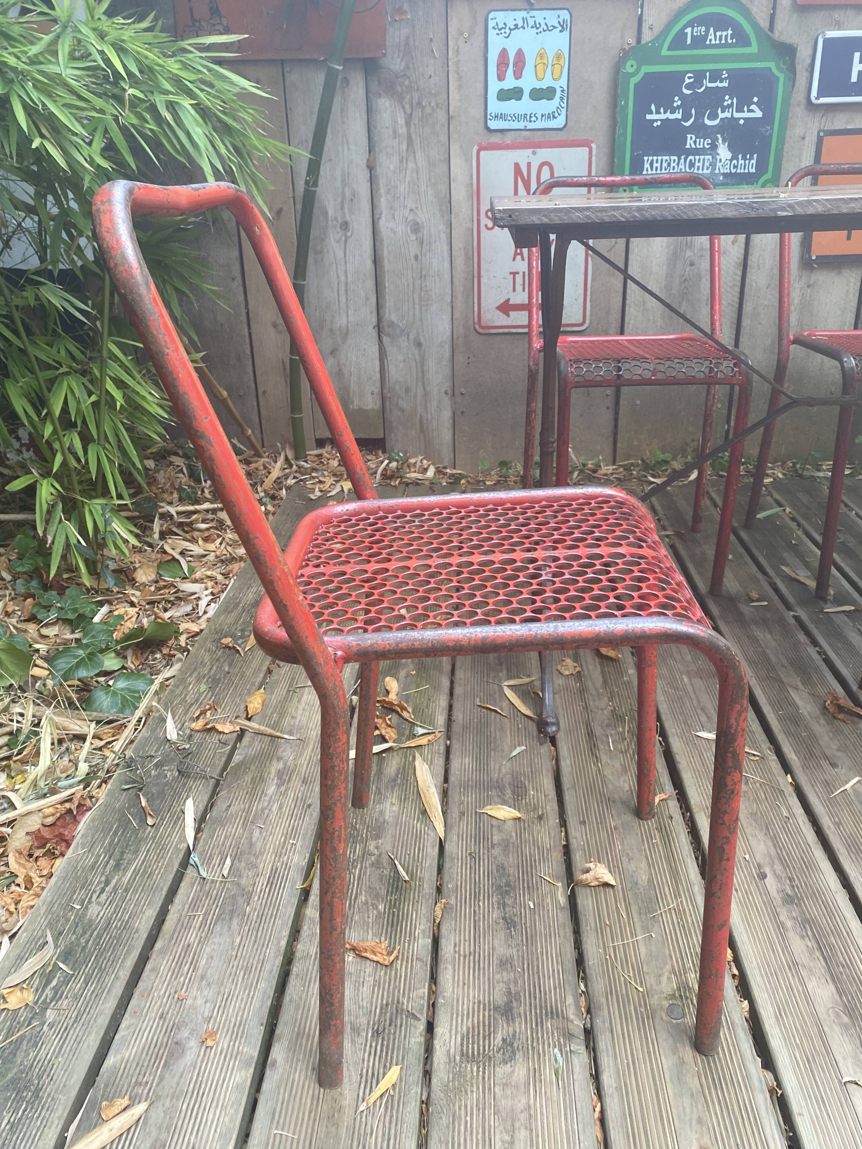 Lot chairs René Malaval