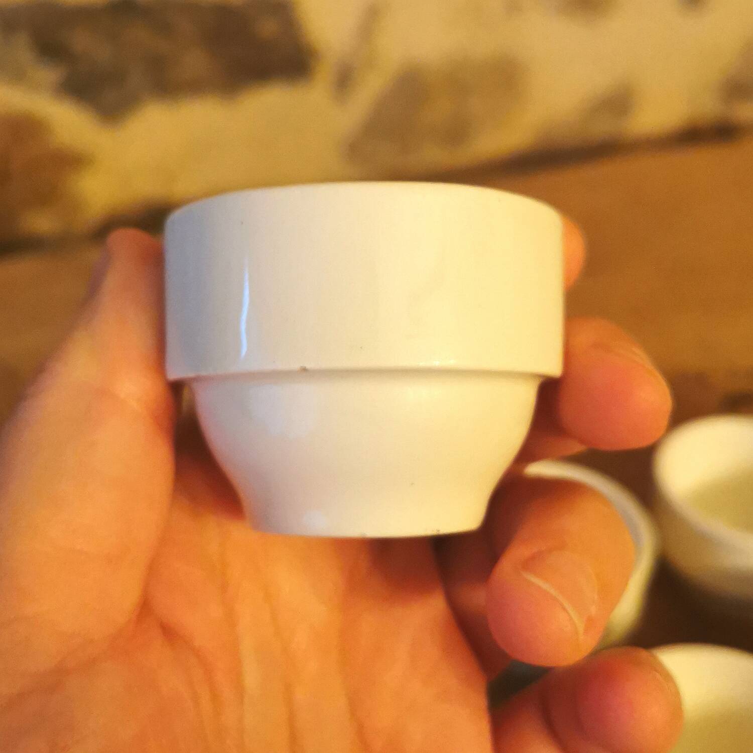 6 Vintage 1960s Prisunic Egg Cups