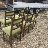 Set of 6 henry II chairs