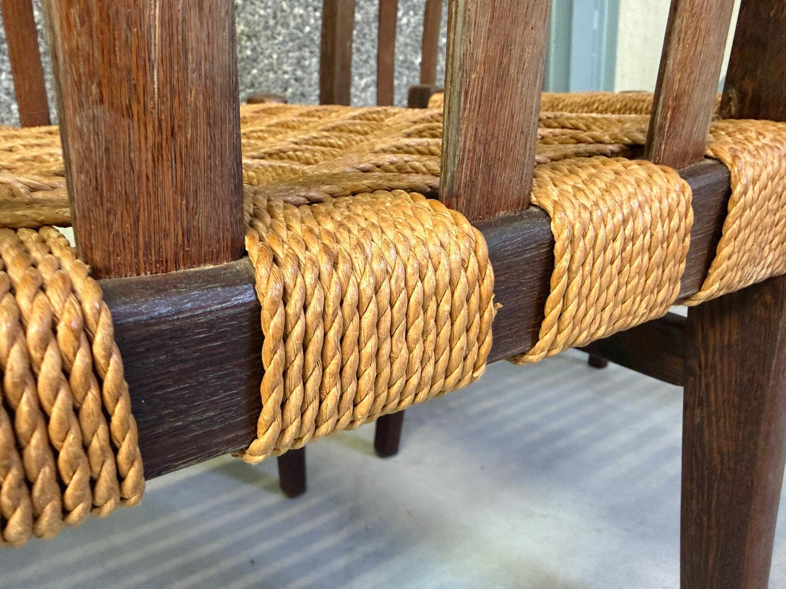 Danish cord dining chairs, set of 8 - 1960s