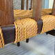 Danish cord dining chairs, set of 8 - 1960s