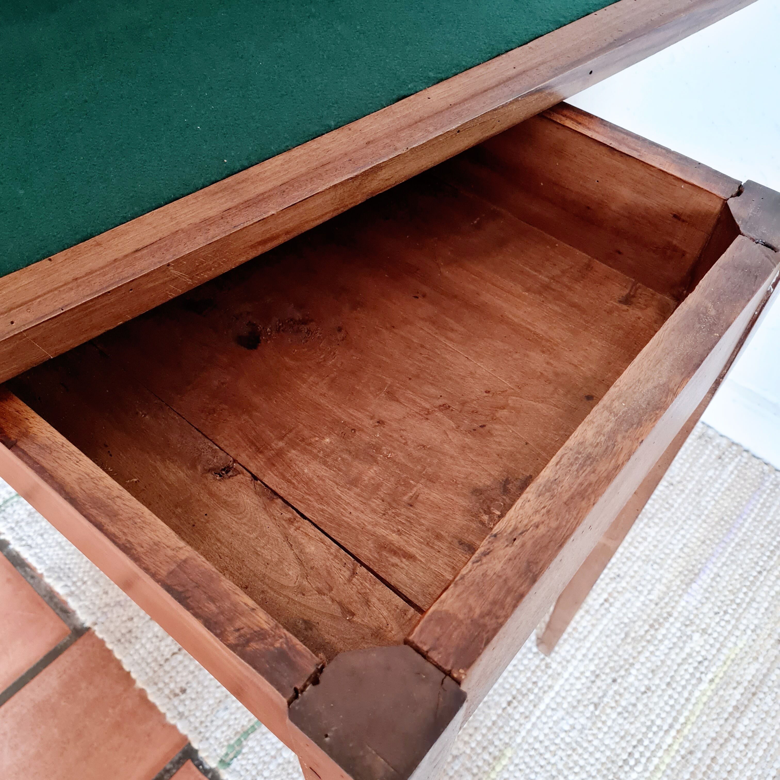 Old wooden play table