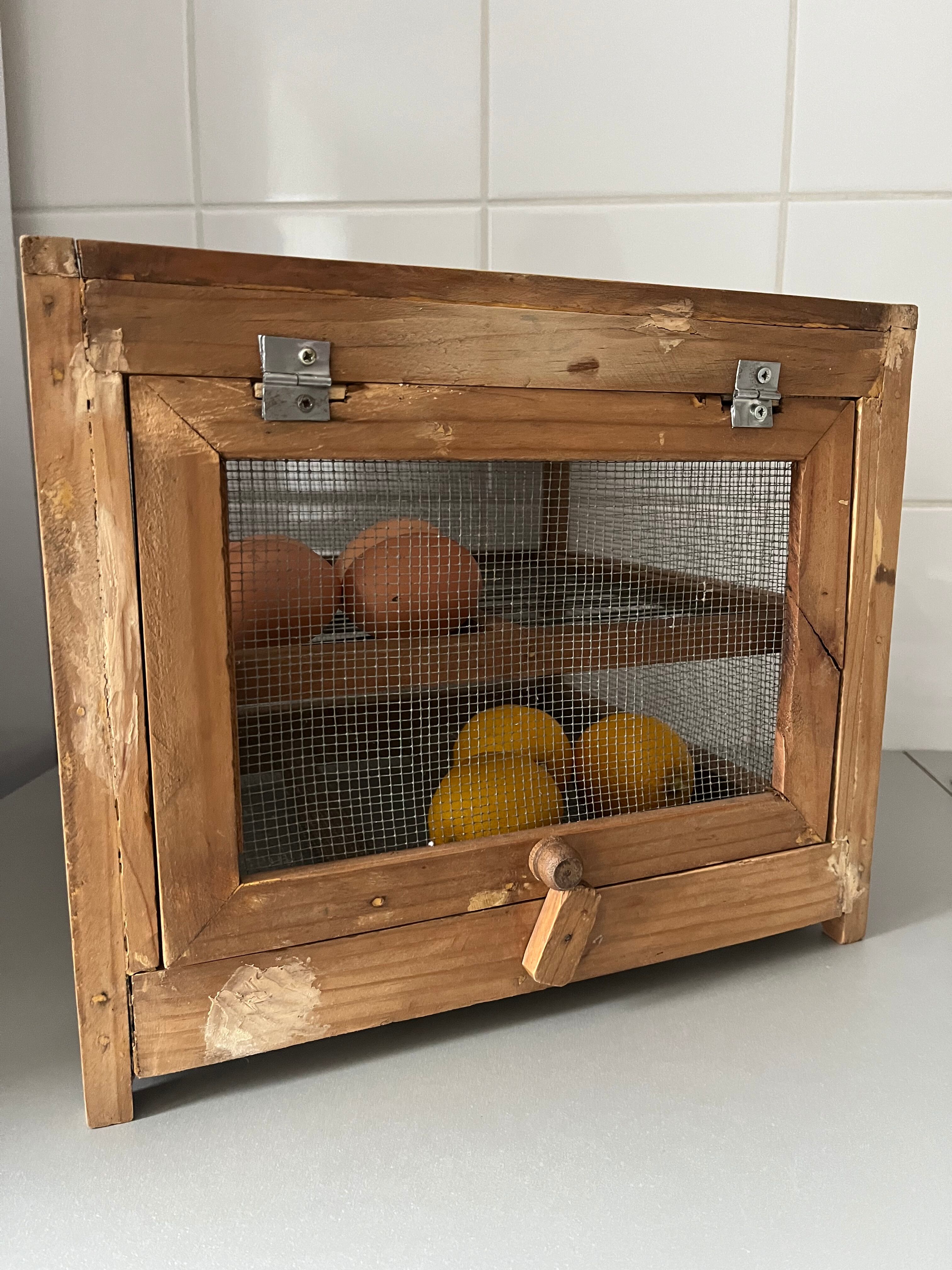 Old wooden pantry