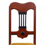 Table with four chairs from the early 20th century