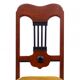 Table with four chairs from the early 20th century