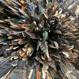 Juju Hat black speckled 80 cm