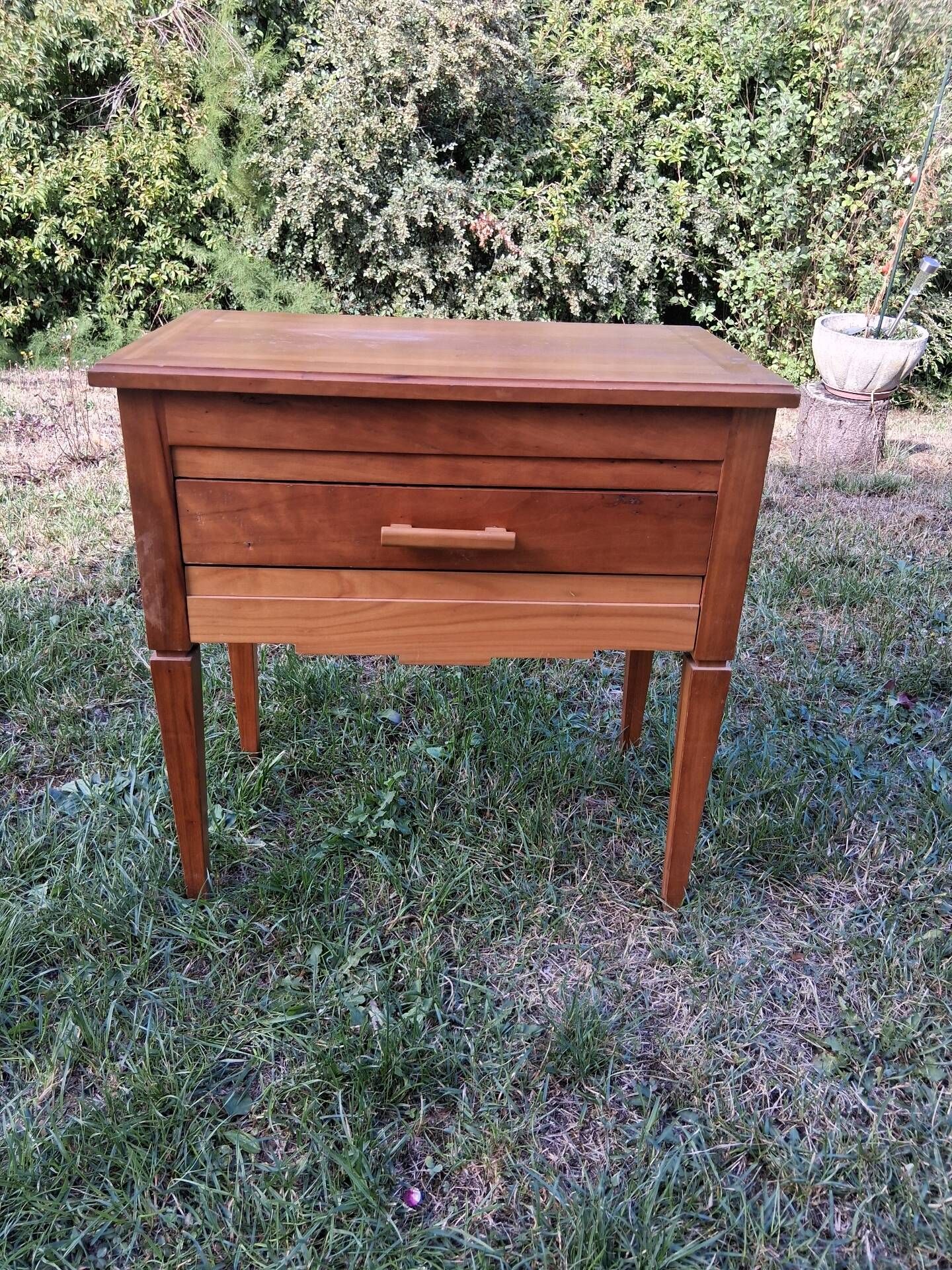 Vintage bedside table