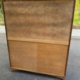 Art Deco wardrobe with mirrored door 145cm