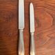 Box of 24 silver-plated knives French goldsmith Deetjen hallmark 100