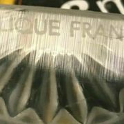 Empty crystal pocket of the 20th century Lalique house