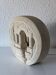Vintage lamp in Chauvigny stone, signed Arsène Galisson