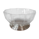 Decangonal cup on silver metal stand