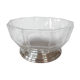 Decangonal cup on silver metal stand