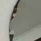 Round beveled mirror 46 cm