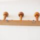 Old wooden hook