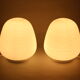Pair of Italian Glass Table Lamps