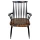 Mid-century Scandinavian design office chair attributed to Ilmari Tapiovaara.
