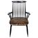 Mid-century Scandinavian design office chair attributed to Ilmari Tapiovaara.
