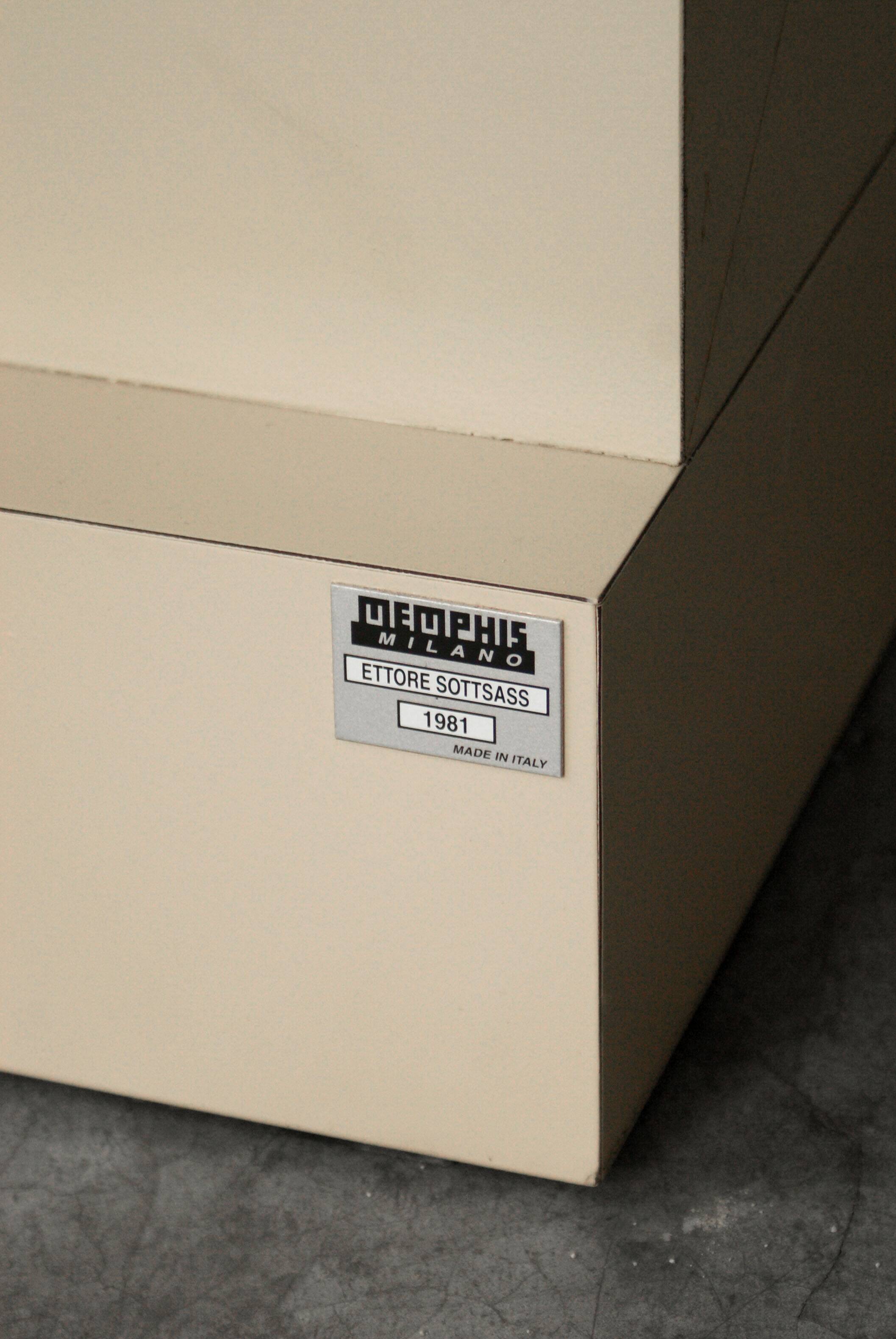 Beverly living room furniture by Ettore Sottsass