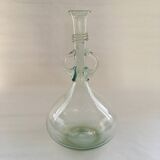 Italian blown glass carafe