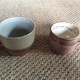Set of 4 stoneware cups