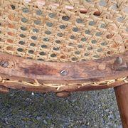 Chaise de bistrot Brune 1904, bois courbé, chêne foncé