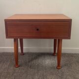 Scandinavian teak bedside table from the 60s