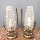 Pair of designer lamps