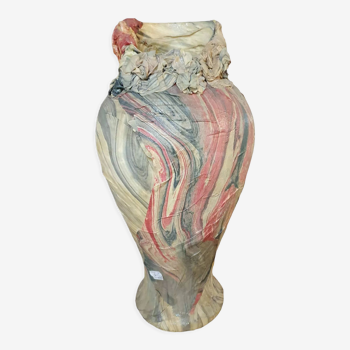 Draped customerized vase