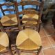 Lot de 5 chaises de salle à manger picarde