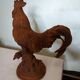Cast iron rooster / garden decoration
