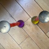 Migeon and Migeon pair of Benazir candle holders