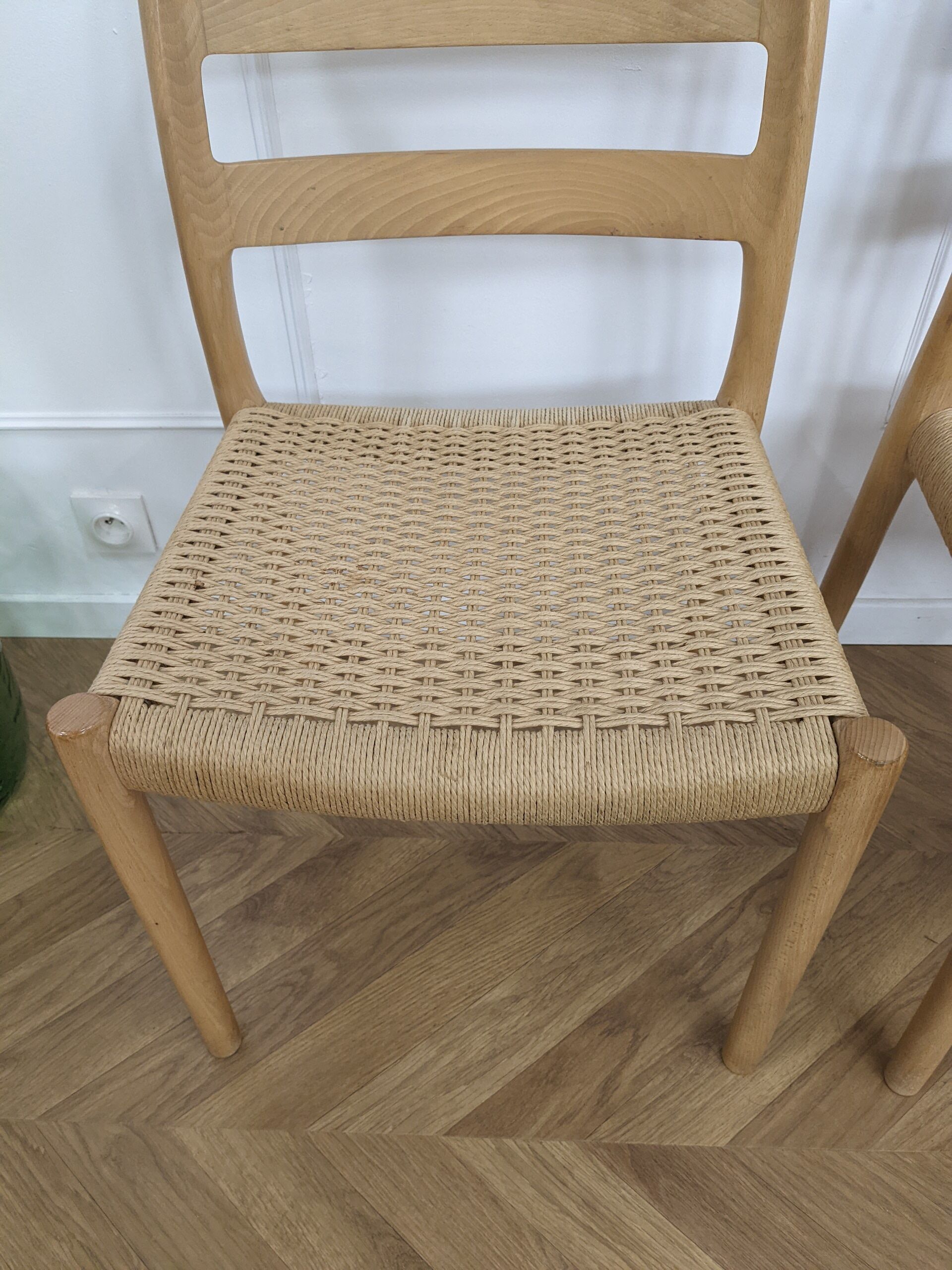 Pair of chairs Niels Otto Moller