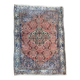 Handmade Persian moussel rug 152x112cm