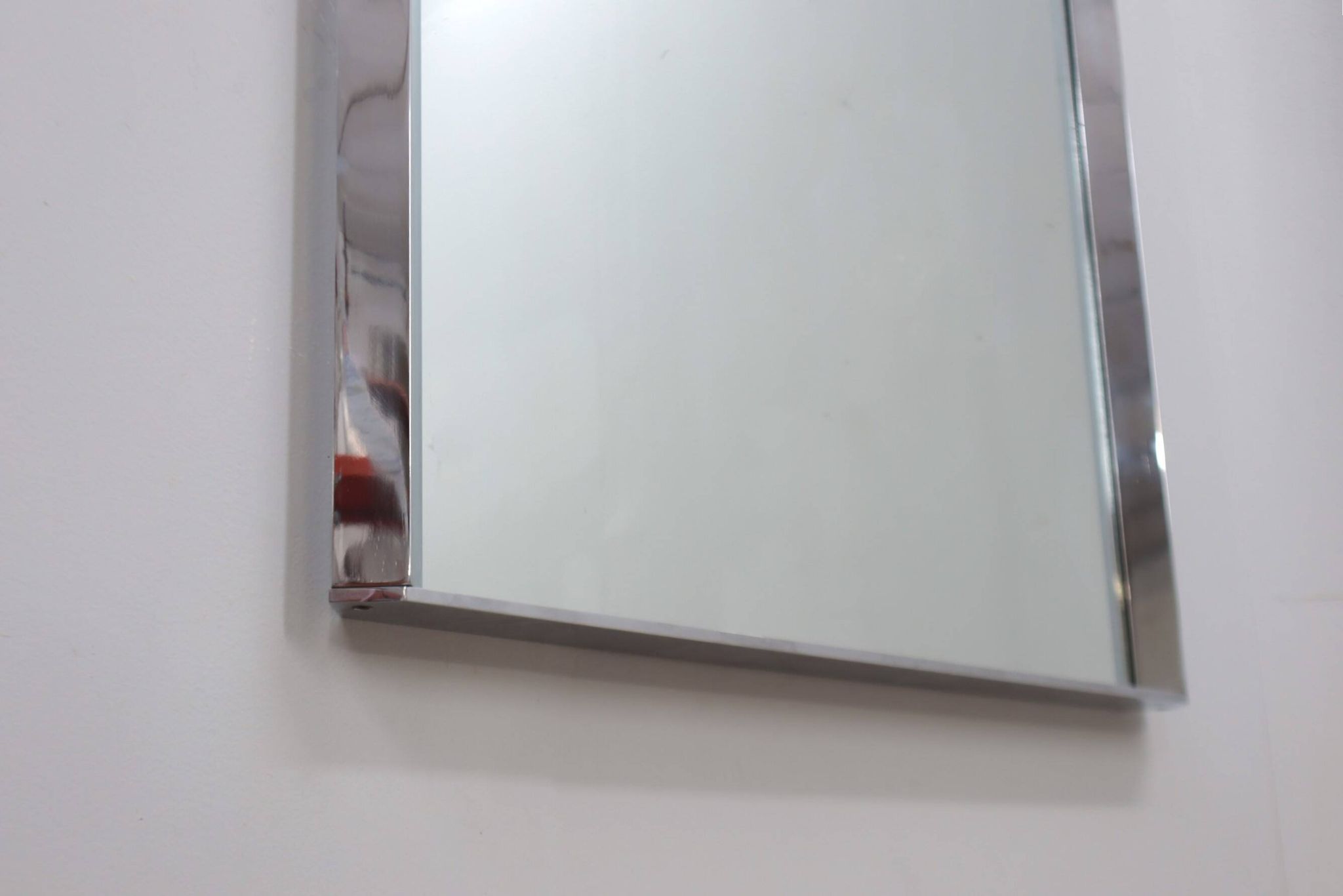 Miroir d'angle en forme de prisme triangulaire vintage des années 1970