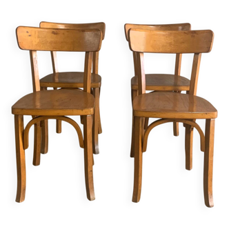 Set of 4 Luterma bistro chairs