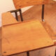 Vintage-written conference and exam chair.