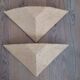 Designer earthenware wall lights