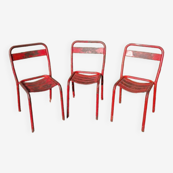 Chaises tolix t1