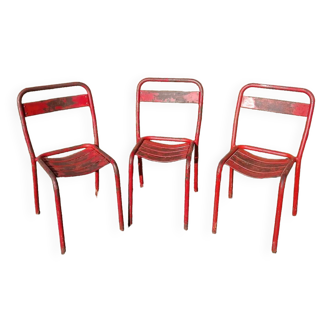 Chaises tolix t1