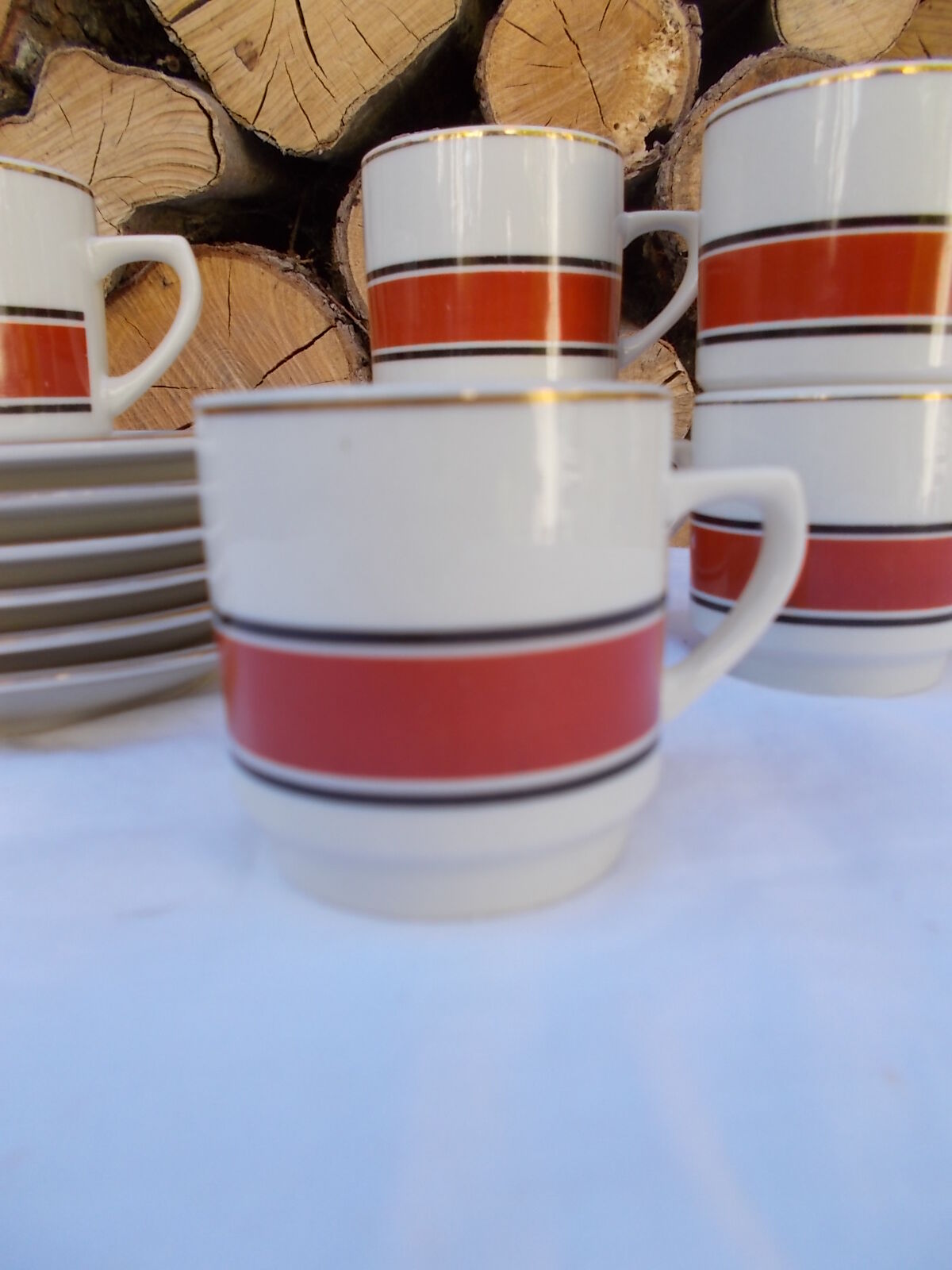 Set 6 coffee cups
