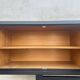 XL design black stained oak brutalist sideboard – De Coene