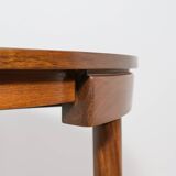 Mid-Century Teak Dining Table and Chairs Set by Hans Olsen for Frem Røjle.