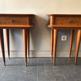 2 vintage bedside tables