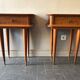 2 vintage bedside tables